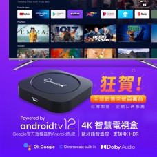 Android TV智慧4K電視盒